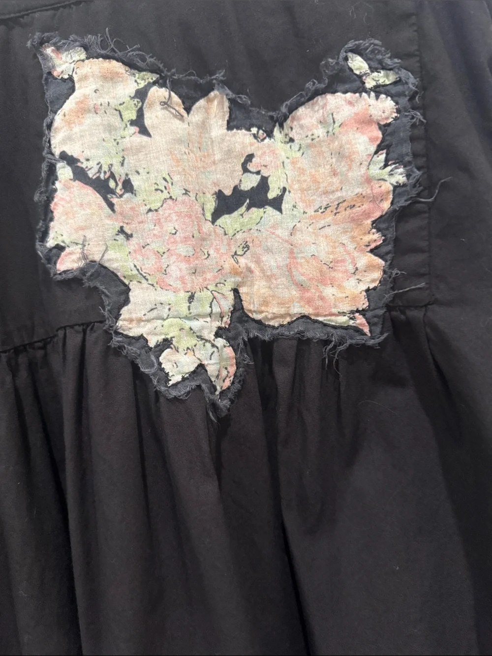 Free People Black Mari Tunic Size XS